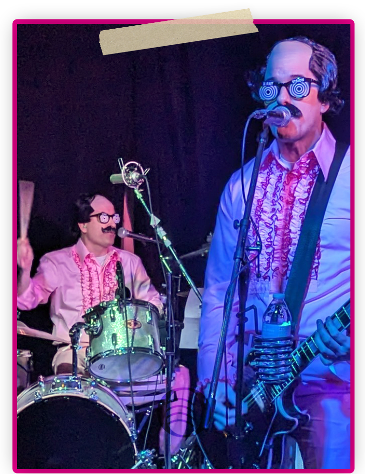 Comb Over Here (2) Band Members
